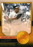 2012 Topps #GG-13 Willie Mays Golden Greats