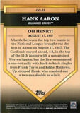 2012 Topps #GG-53 Hank Aaron Golden Greats