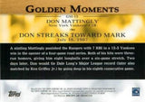 2012 Topps #GM-13 Don Mattingly Golden Moments (Series 1)