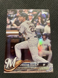 2018 Topps Update #US248 Christian Yelich Rainbow Foil