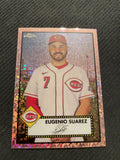 2021 Topps Chrome Platinum Anniversary #216 Eugenio Suarez Prism Refractor