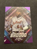 2022 Topps Fire #63 Akil Baddoo Purple #/99