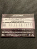 2025 Topps Chrome Black #47 Willy Adames Purple Refractors #/75