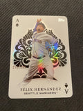 2023 Topps #AA-44 Felix Hernandez All Aces Black #/299