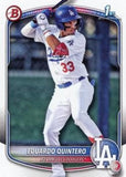 2025 Bowman #BP-115 Eduardo Quintero Prospects