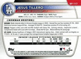 2025 Bowman #BP-117 Jesus Tillero Prospects