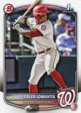 2025 Bowman #BP-120 Caleb Lomavita Prospects