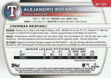 2025 Bowman #BP-125 Alejandro Rosario Prospects