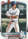 2025 Bowman #BP-137 Kellon Lindsey Prospects