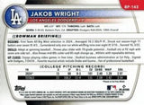 2025 Bowman #BP-143 Jakob Wright Prospects