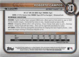2022 Bowman Chrome #BCP-216 Roberto Campos Prospects Mojo Refractor