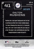 2025 Bowman #BTP-41 Dalton Rushing Bowman Scouts Top 100