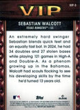 2025 Bowman #VIP-3 Sebastian Walcott Very Important Prospects
