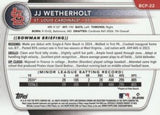 2025 Bowman #BCP-22 JJ Wetherholt Chrome Prospects