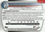 2025 Bowman #BCP-45 Victor Rodrigues Chrome Prospects