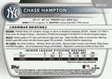 2025 Bowman #BCP-57 Chase Hampton Chrome Prospects