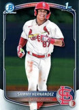 2025 Bowman #BCP-66 Sammy Hernandez Chrome Prospects