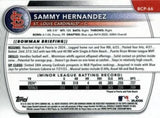 2025 Bowman #BCP-66 Sammy Hernandez Chrome Prospects