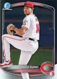 2025 Bowman #BCP-122 Chase Burns Chrome Prospects