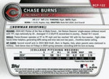 2025 Bowman #BCP-122 Chase Burns Chrome Prospects