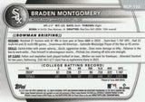 2025 Bowman #BCP-132 Braden Montgomery Chrome Prospects