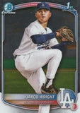 2025 Bowman #BCP-143 Jakob Wright Chrome Prospects