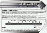 2025 Bowman #31 Adael Amador