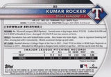 2025 Bowman #80 Kumar Rocker