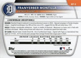 2025 Bowman #BP-5 Franyerber Montilla Prospects
