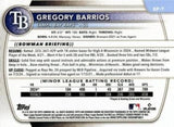 2025 Bowman #BP-7 Gregory Barrios Prospects