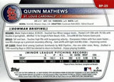 2025 Bowman #BP-25 Quinn Mathews Prospects