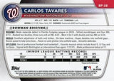 2025 Bowman #BP-28 Carlos Tavares Prospects