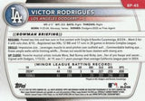 2025 Bowman #BP-45 Victor Rodrigues Prospects