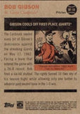 2011 Topps Heritage #BF-10 Bob Gibson Baseball Flashbacks