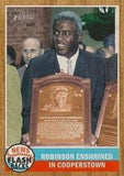 2011 Topps Heritage #NF-10 Robinson Enshrined in Cooperstown News Flashbacks