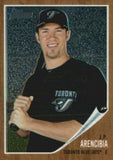 2011 Topps Heritage #C90 J.P. Arencibia Chrome #/1962