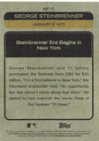 2022 Topps Heritage #NF-11 George Steinbrenner Purchases the Yankees