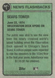 2023 Topps Heritage #NF-1 Sears Tower News Flashbacks
