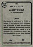 2023 Topps Heritage #NT-3 Albert Pujols Now & Then