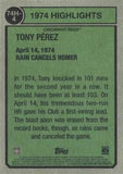 2023 Topps Heritage #74H-4 Tony Pérez 1974 Highlights