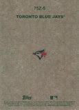 2024 Topps Heritage - 1975 Topps Zoo's Who Stick-Ons #75Z-5 Toronto Blue Jays