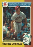 2024 Topps Heritage - The Fred Lynn Files #FLF-6 Fred Lynn