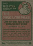 2024 Topps Heritage - The Fred Lynn Files #FLF-6 Fred Lynn