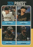 2024 Topps Heritage - 1975 Topps Team Quads #75TQ-11  Paul Skenes