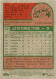 2024 Topps Heritage #394 Jacob Young White Border