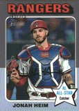 2024 Topps Heritage - Chrome Silver Refractor #22 Jonah Heim #/375