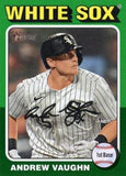 2024 Topps Heritage - Green Border #554 Andrew Vaughn