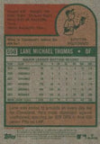 2024 Topps Heritage - Aqua Border #598 Lane Thomas