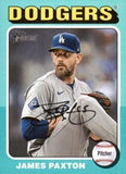 2024 Topps Heritage - Aqua Border #610 James Paxton