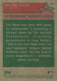 2024 Topps Heritage - Baseball Flashbacks #BF-11 Cincinnati Reds